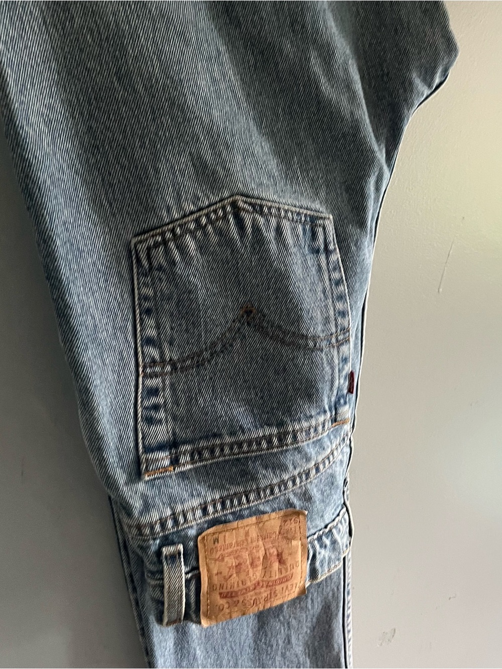 Vintage Levi's Light Blue Classic Denim Jeans